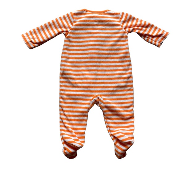Carters Boy Fall 0-3 month Bundle Halloween sleeper and hooded fleece one piece - Picture 9 of 10